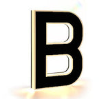 🎁✨ Número de puerta exterior iluminado con energía solar